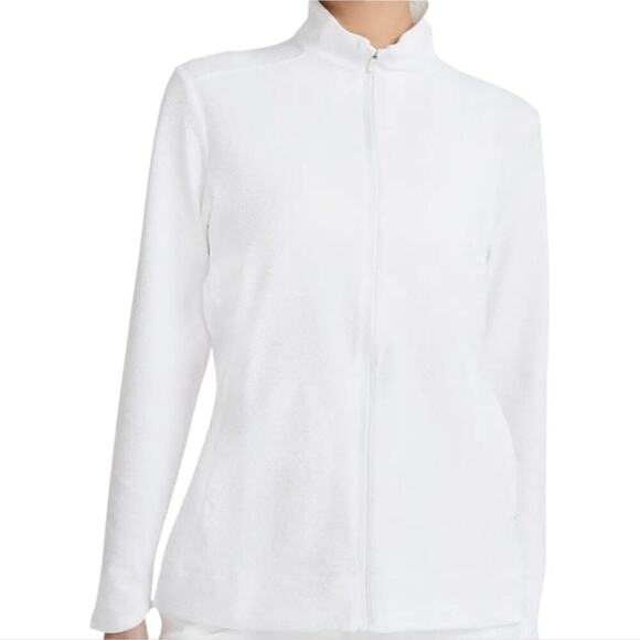 Nike Dri-FIT UV Victory Golf Jacket Women's Full Zip Lightweight Athletic White - Picture 4 of 14